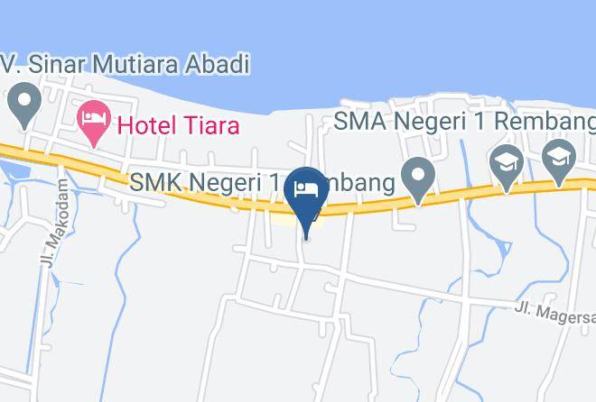 Rembang Regency - Hotel Gajah Mada Maps