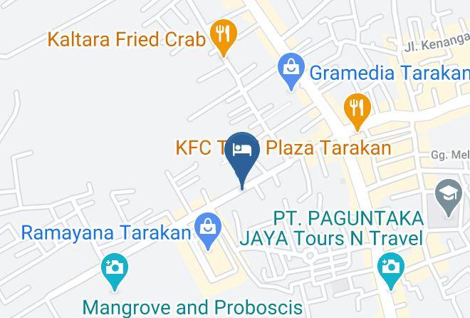 Hotel Gajah Mada Tarakan Map