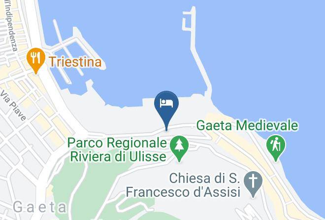 Latina - Gajeta Hotel Residence Maps
