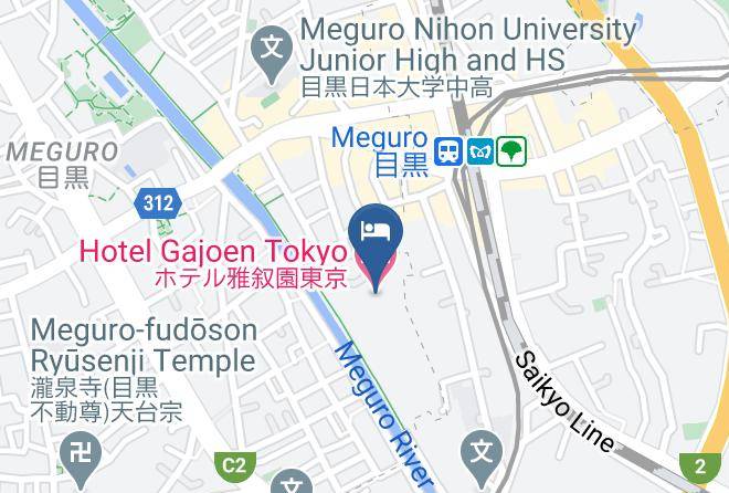 Meguro Ward - Hotel Gajoen Tokyo Maps