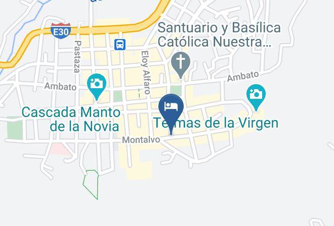 Banos De Agua Santa - Hotel Gala Maps