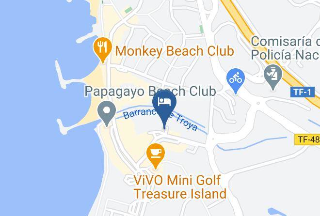 Santa Cruz De Tenerife - Hotel Gala Tenerife Maps