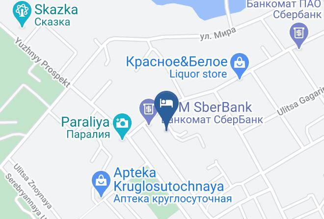 Anapa - Hotel Galant Maps