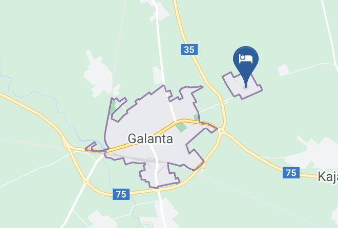 Galanta - Hotel Galanta Maps
