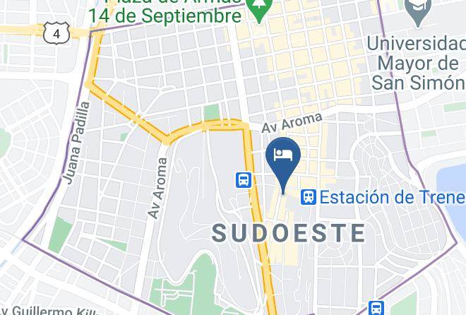 Cercado - Hotel Galarza Maps