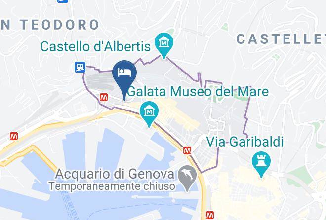 Genoa - Hotel Galata Maps