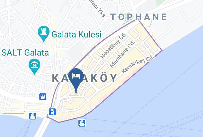 Beyoglu - Galata Palace Hotel Maps