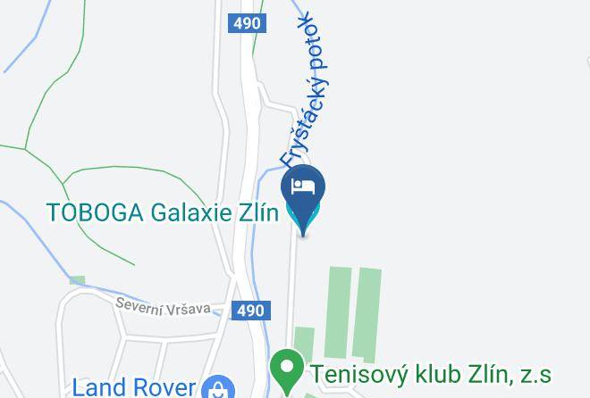Zlin - Hotel Galaxie Maps