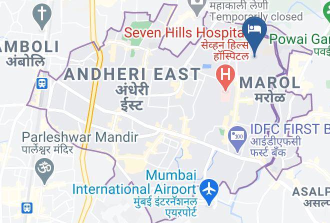Mumbai - Hotel Galaxy Comforts Maps