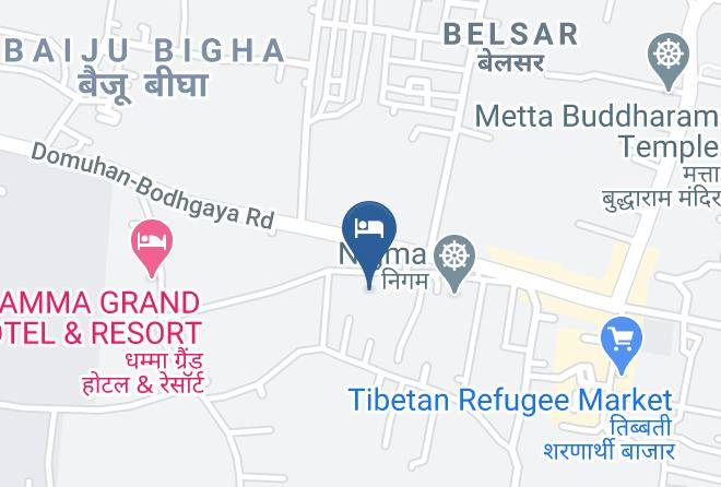 Bodh Gaya - Hotel Galaxy Intercontinental Maps