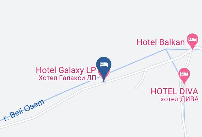 Troyan - Hotel Galaxy Lp Maps