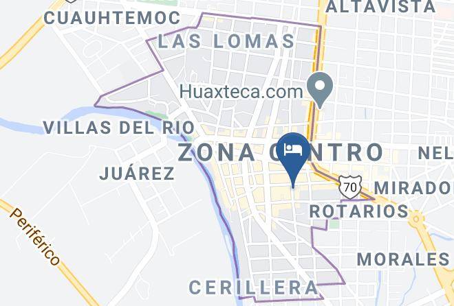 Ciudad Valles - Hotel Galeana Maps