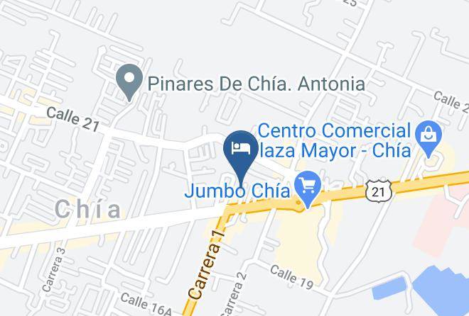 Chia - Hotel Galeria Pradilla Maps