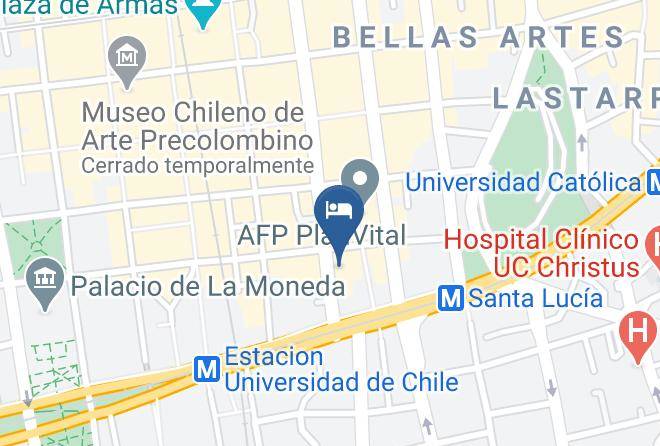 Santiago - Almacruz Hotel Y Centro De Convenciones Maps