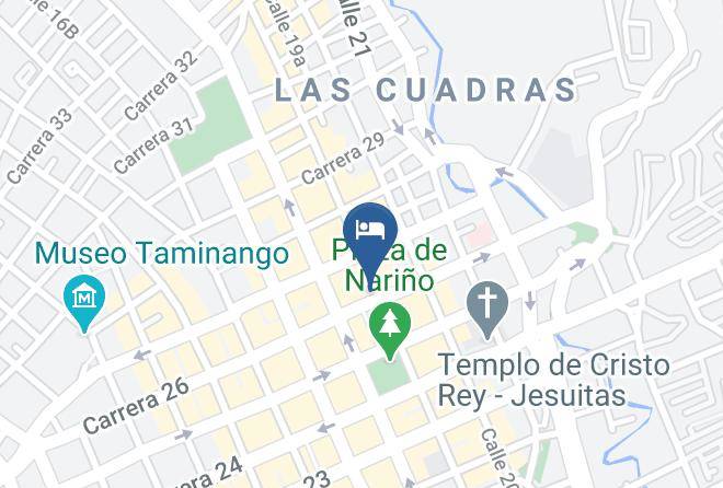 Pasto - Hotel Galerias Maps