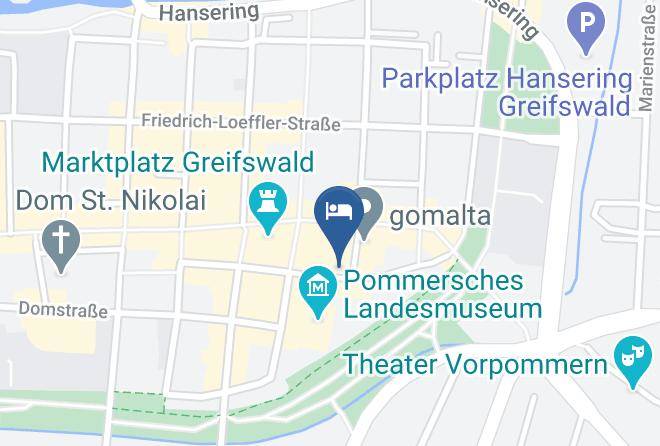 Vorpommern Greifswald - Hotel Galerie Maps