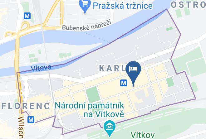 Prague - Hotel Galerie Royale Maps