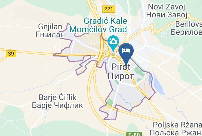 Pirot District - Hotel Gali Maps