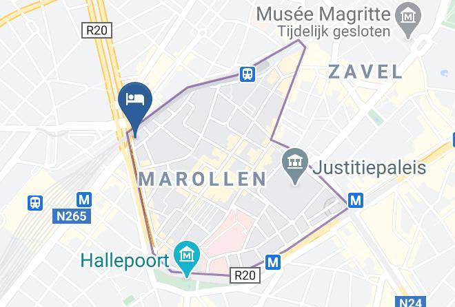 Brussels - Midi Station Hotel Maps