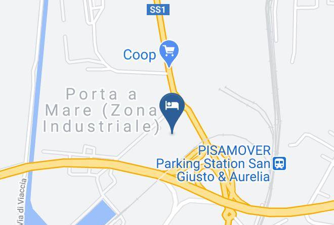 Pisa - Hotel Galilei Maps