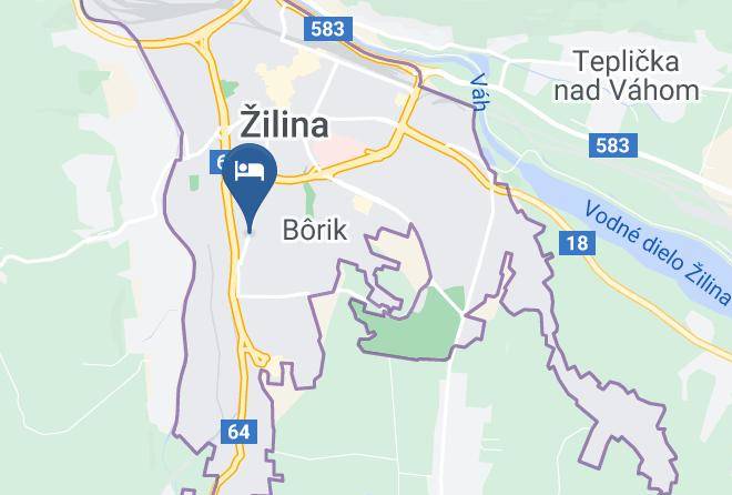 Zilina - Hotel Galileo Maps
