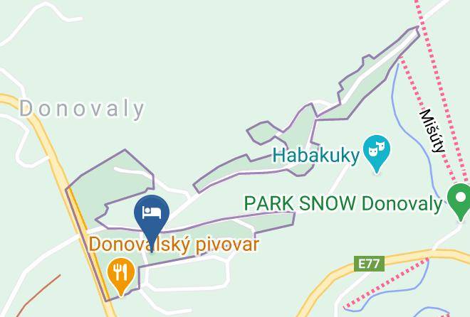 Donovaly - Hotel Galileo Donovaly Maps