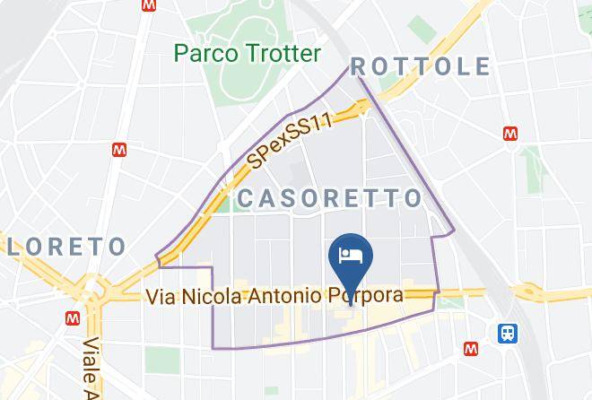 Milan - Hotel Galla Maps