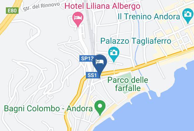 Savona - Hotel Galleano 3 Stelle Maps