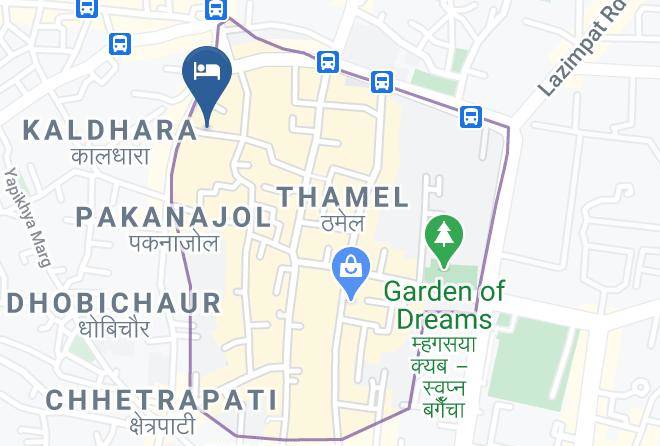 Kathmandu - Hotel Gallery Nepal Maps