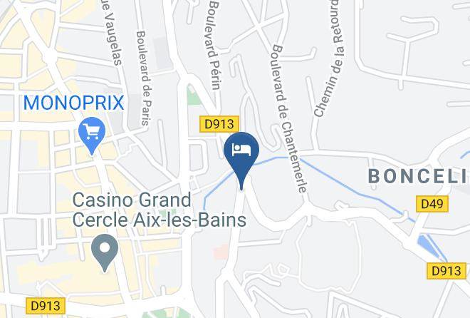 Savoie - Hotel Gallia Maps