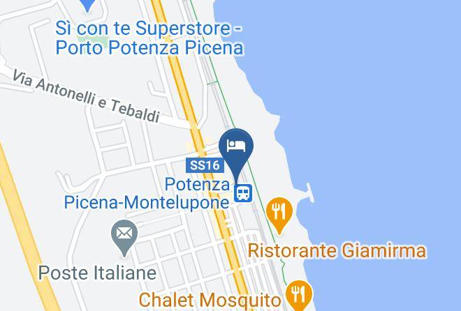 Macerata - Hotel Gallo Maps