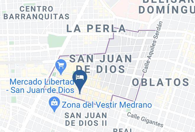 Guadalajara - Hotel Gallo Rubio Maps