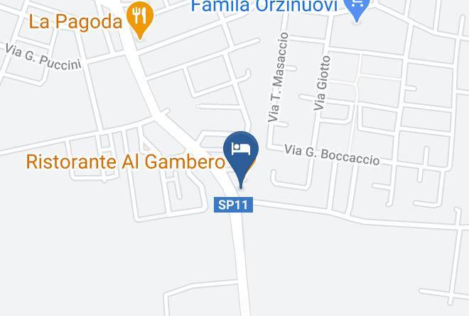 Brescia - Hotel Gambero Maps