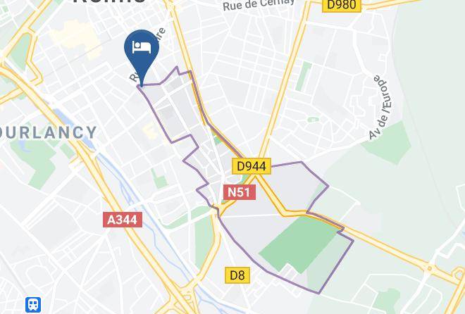 Marne - Hotel Gambetta Maps