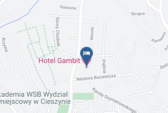 Cieszynski - Hotel Gambit Maps