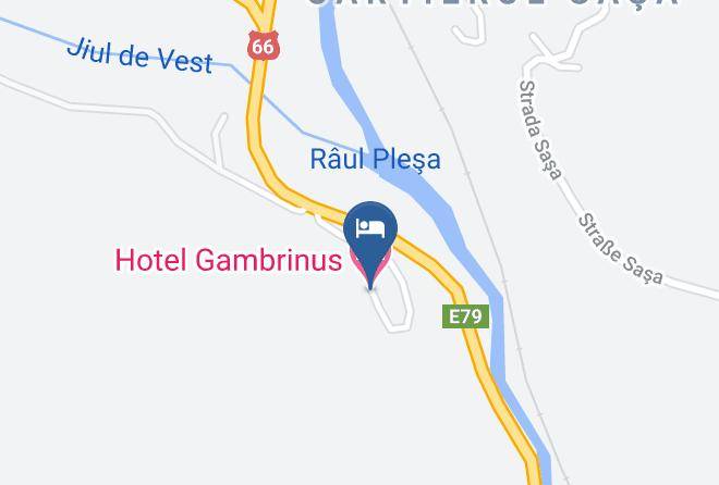 Aninoasa - Hotel Gambrinus Maps
