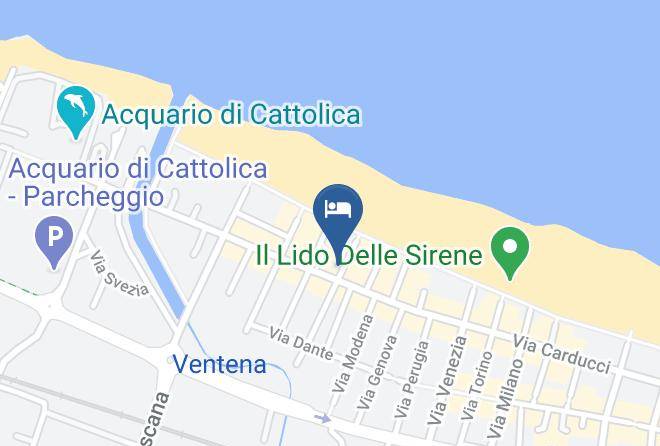 Rimini - Hotel Gambrinus Mare Maps