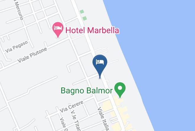 Ravenna - Hotel Gambrinus & Strand Maps