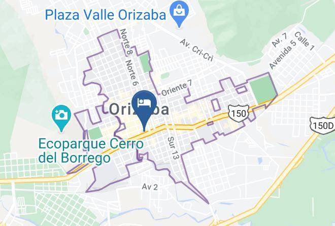 Orizaba - Hotel Gamma Grand Hotel De France Maps