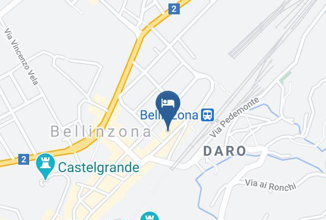 Bellinzona - Hotel Gamper Maps