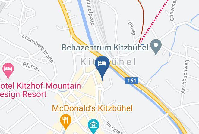 Kitzbuhel - Hotel Gamshof Maps