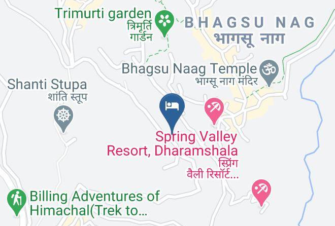 Dharmsala - Hotel Gandhi's Paradise Maps