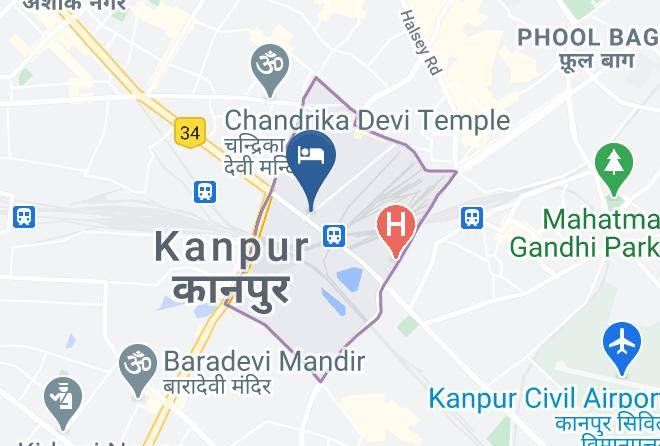 Kanpur - Hotel Ganesha Maps