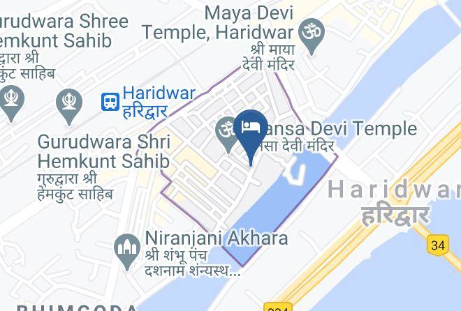 Hardwar - Hotel Ganga Avtaran Maps