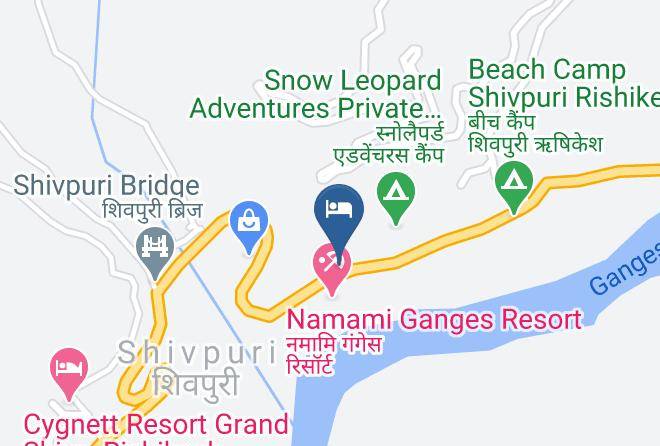 Narendranagar - Hotel Ganga Grand Shivpuri Maps