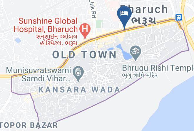 Bharuch - Hotel Ganga Jamna Maps