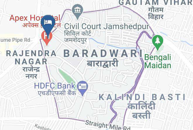 Hotel Ganga Regency Map