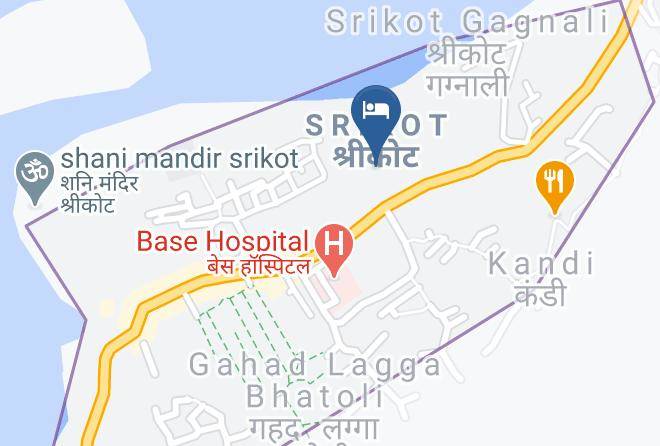 Srinagar - Hotel Ganga View Maps