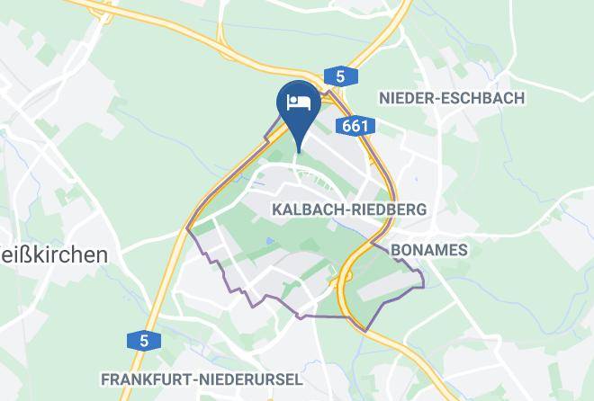 Frankfurt Am Main - Hotel Gangel Maps