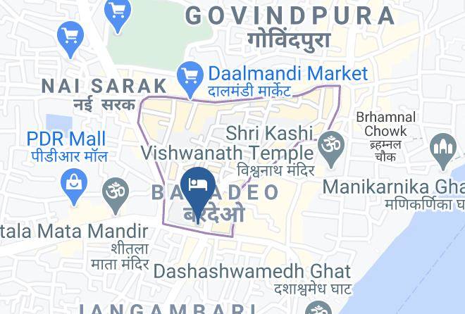 Varanasi - Hotel Ganges Grand Maps